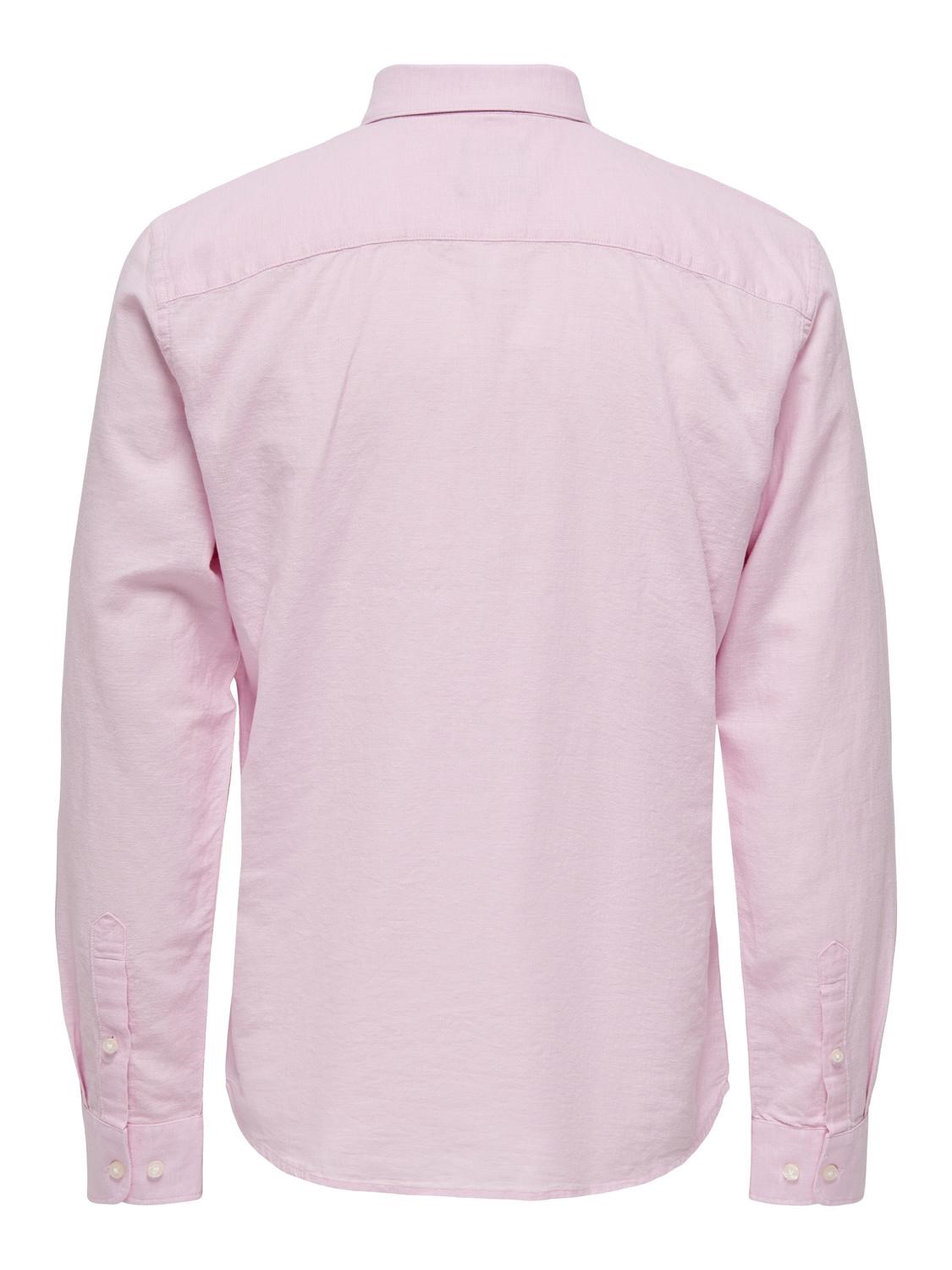 Only & Sons Erkek Gömlek 22012321 Parfait Pink