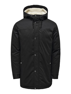 Only & Sons Erkek Parka 22025690 Black