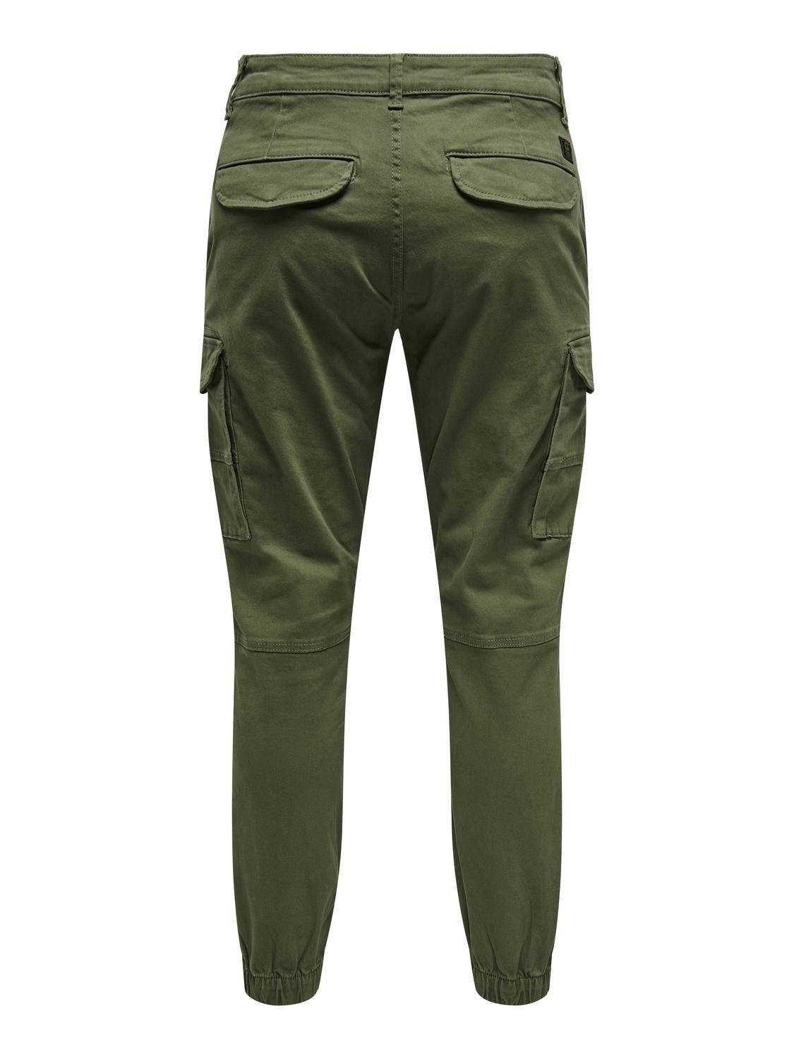 Only & Sons Erkek Pantolon 22028434 Olive Night