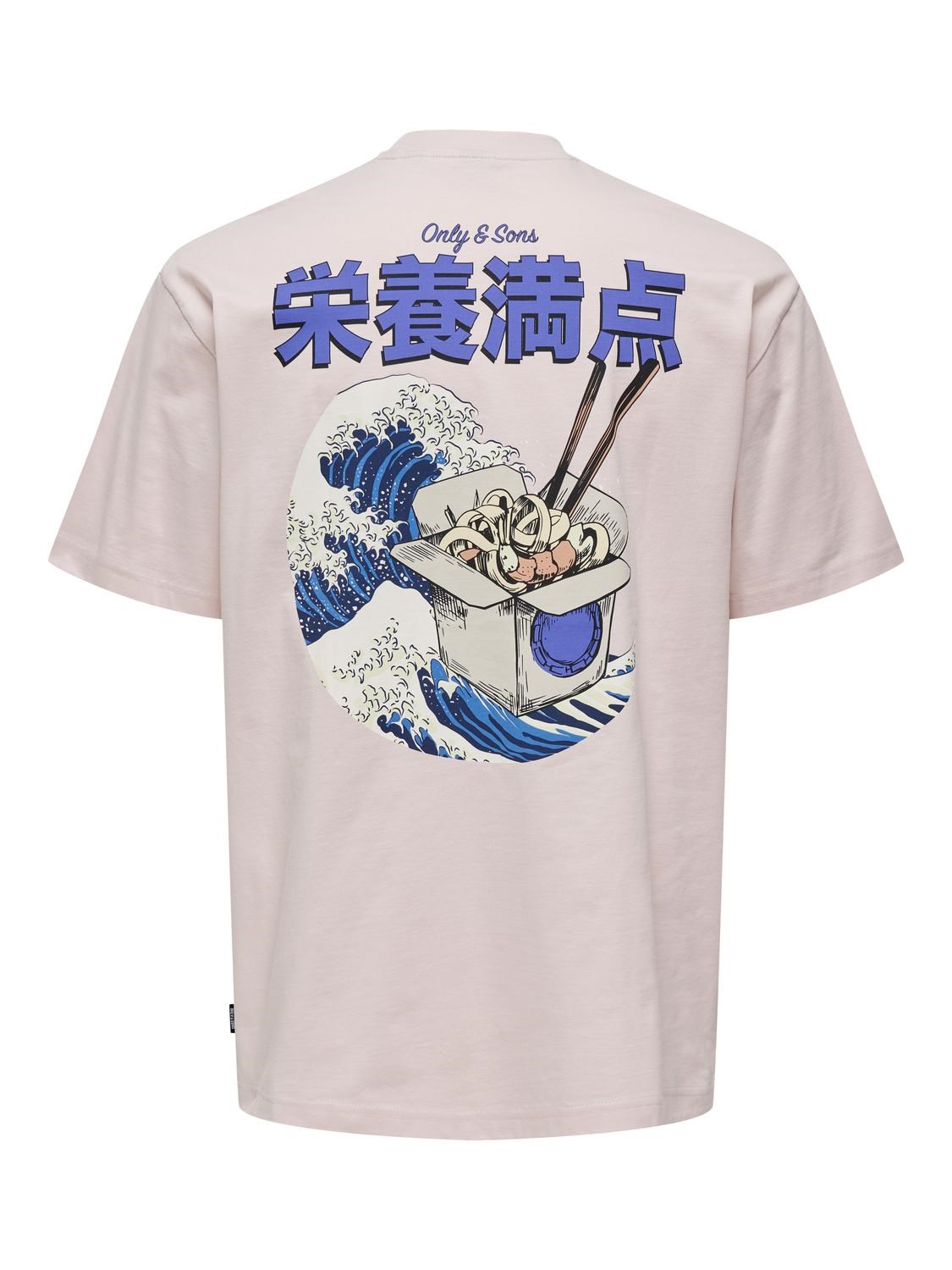 Only & Sons Erkek T-Shirt 22029089 Pale Lilac