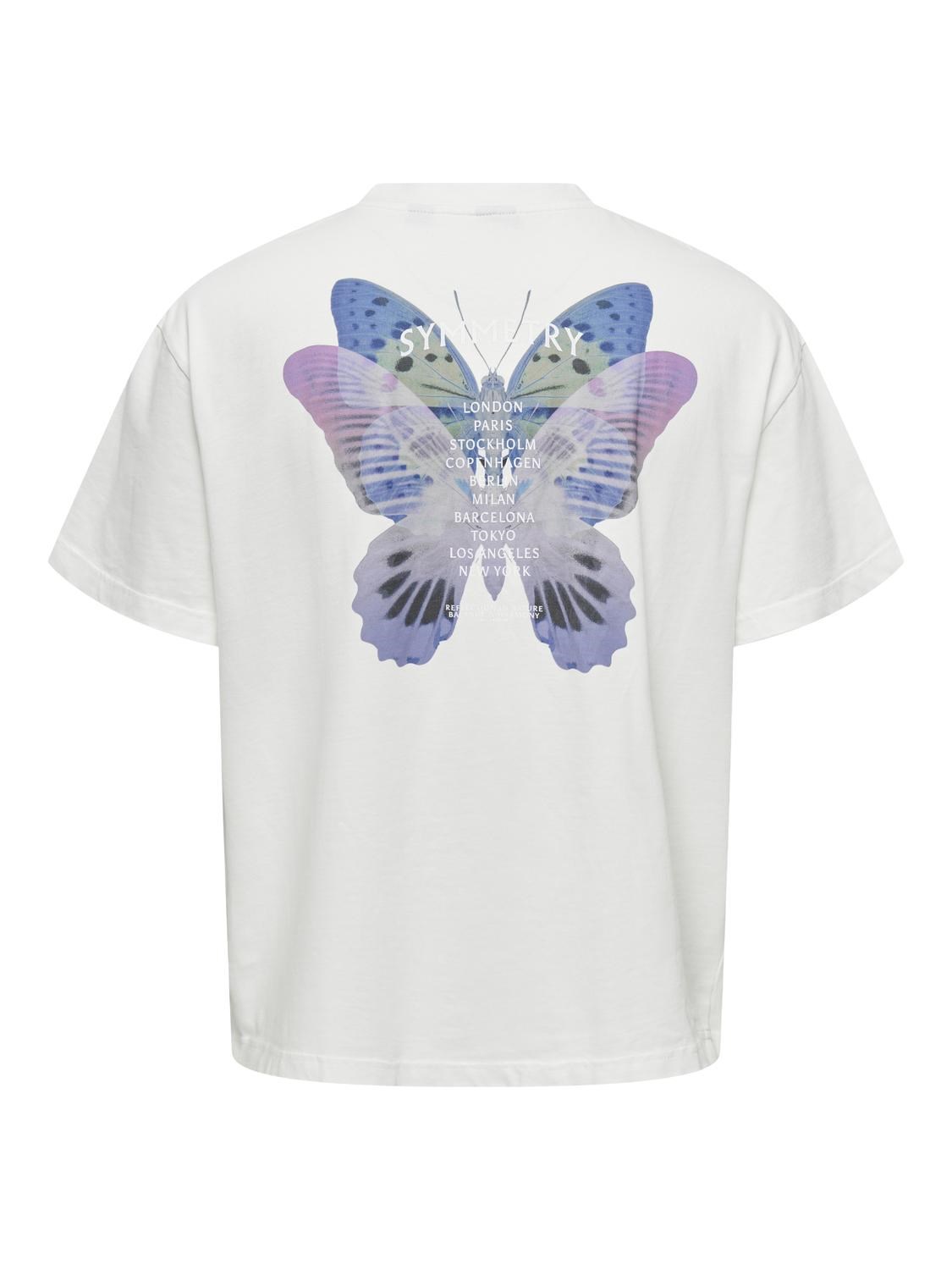 Only & Sons Erkek T-Shirt 22029431 Cloud Dancer