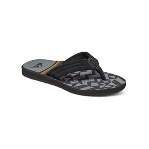 Quiksilver Erkek Terlik AQYL100046 Black/Black/Orange