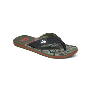 Quiksilver Erkek Terlik AQYL100236 Black/Red/Green