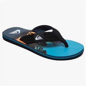 Quiksilver Erkek Terlik AQYL100955 Black/Blue/Blue