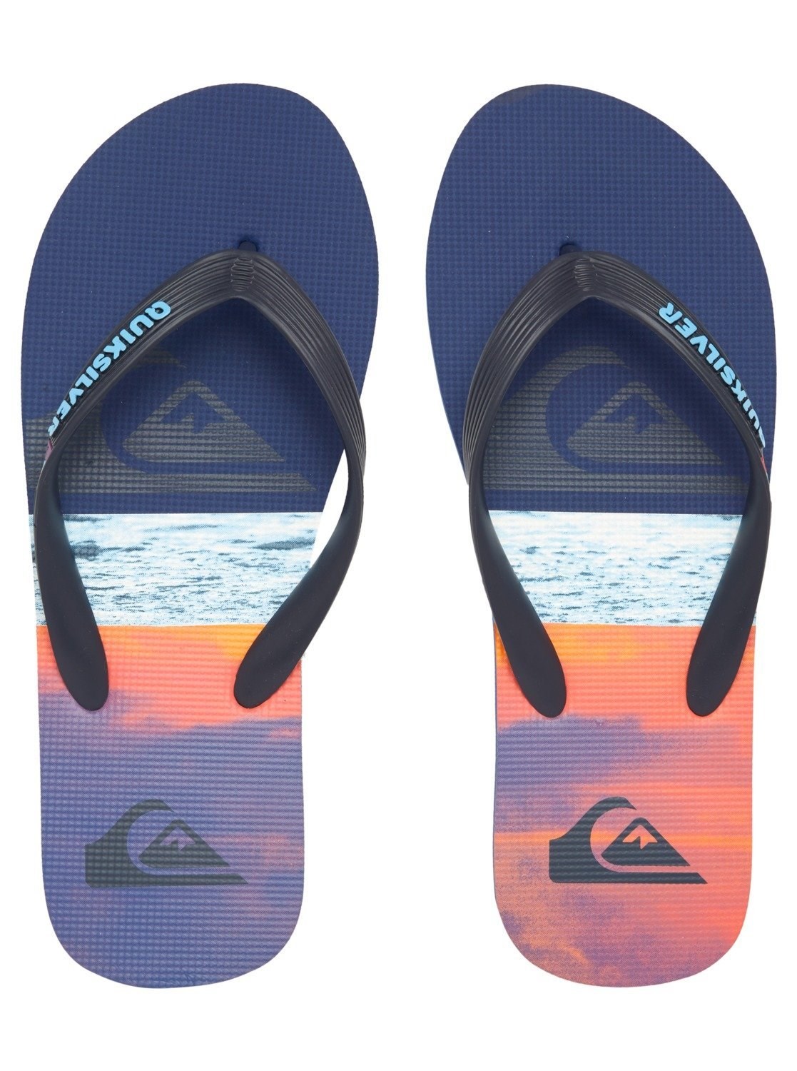 Quiksilver Erkek Terlik AQYL101107 Blue/Blue/Orange