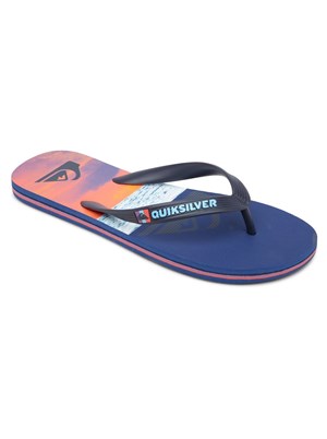 Quiksilver Erkek Terlik AQYL101107 Blue/Blue/Orange