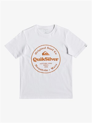 Quiksilver T-Shirt EQBZT03911 Whıte