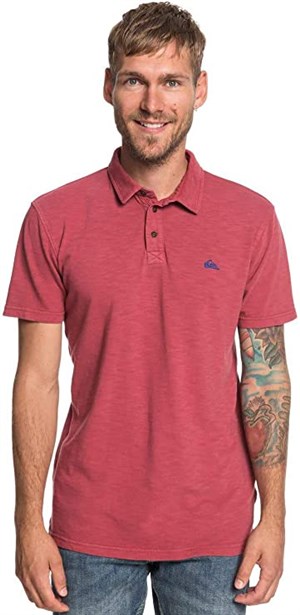 Quiksilver Erkek T-Shirt EQYKT03784 Rqn0-Brıck Red