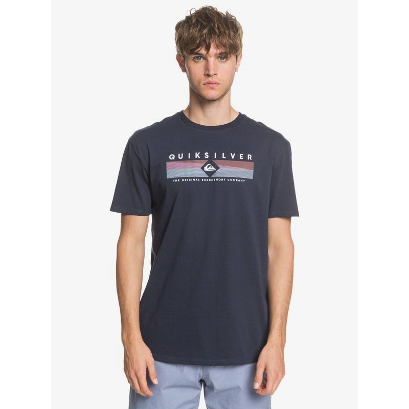 Quiksilver Erkek T-Shirt EQYZT05764 Navy Blazer