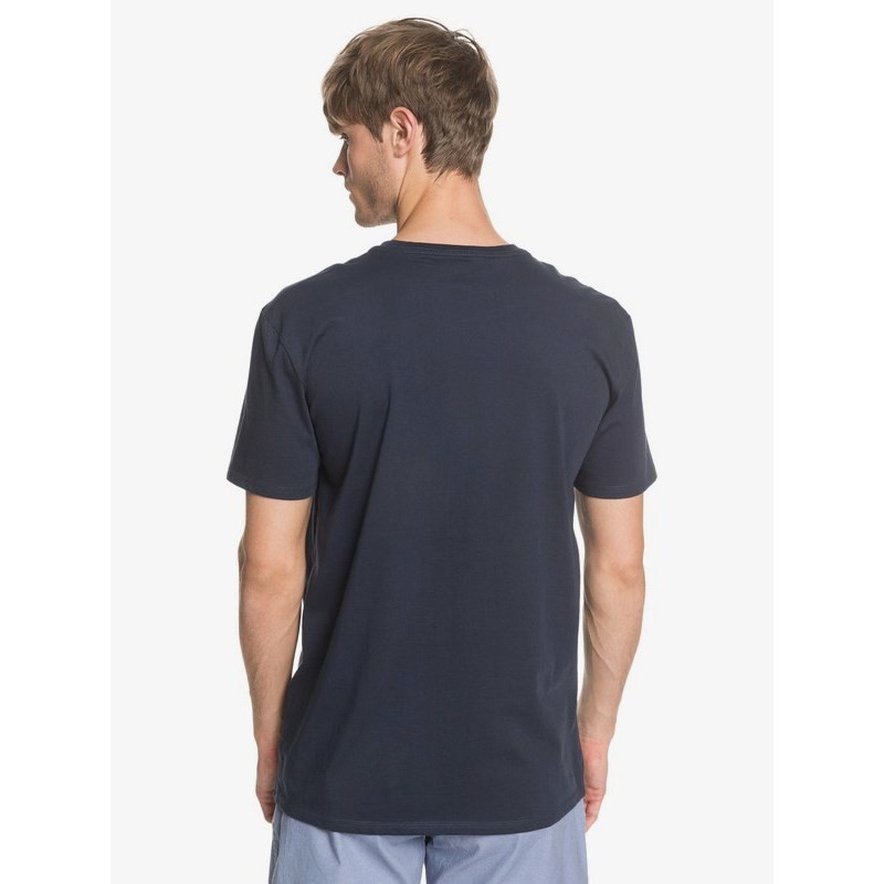 Quiksilver Erkek T-Shirt EQYZT05764 Navy Blazer