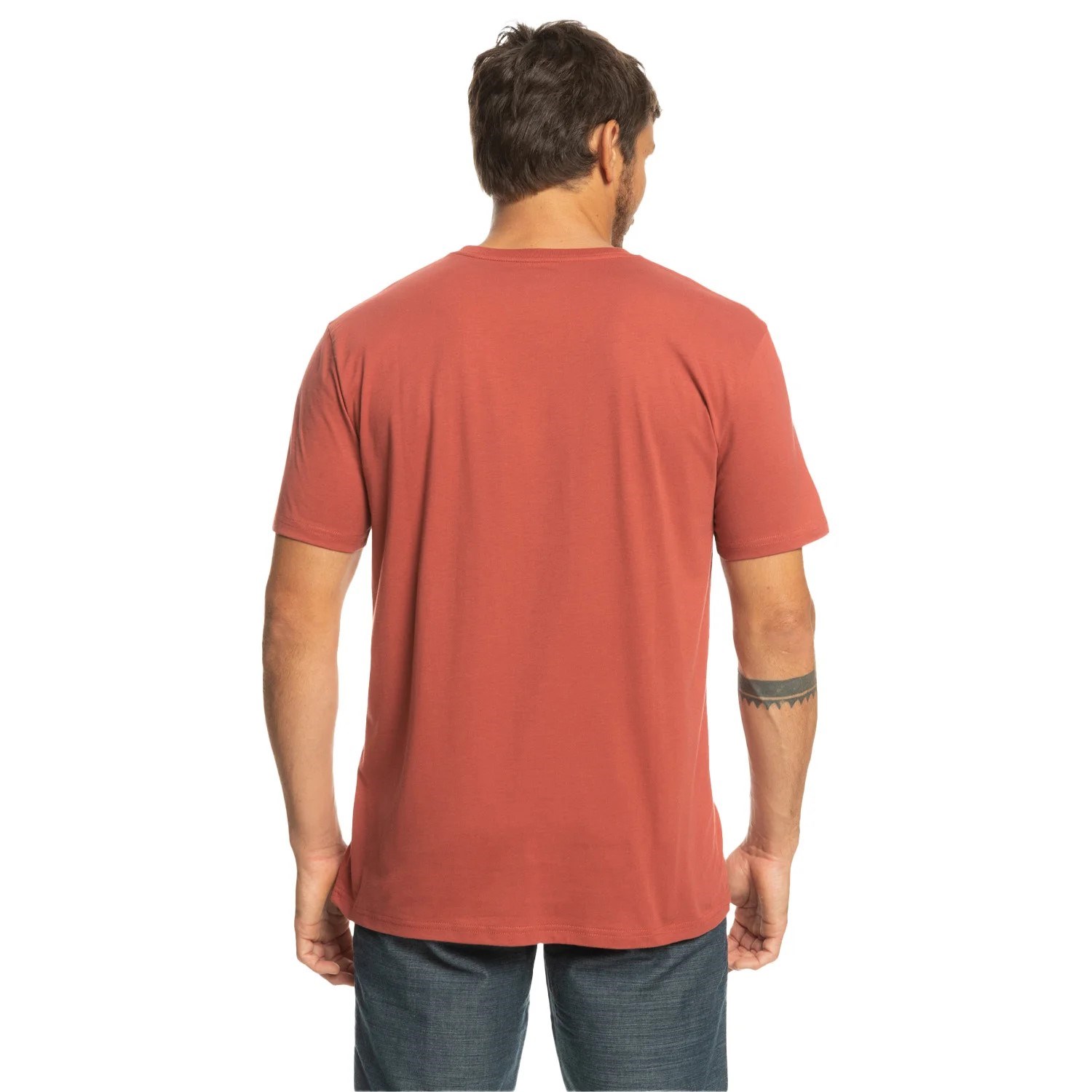 Quiksilver Erkek T-Shirt EQYZT06534 Marsala