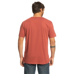 Quiksilver Erkek T-Shirt EQYZT06534 Marsala