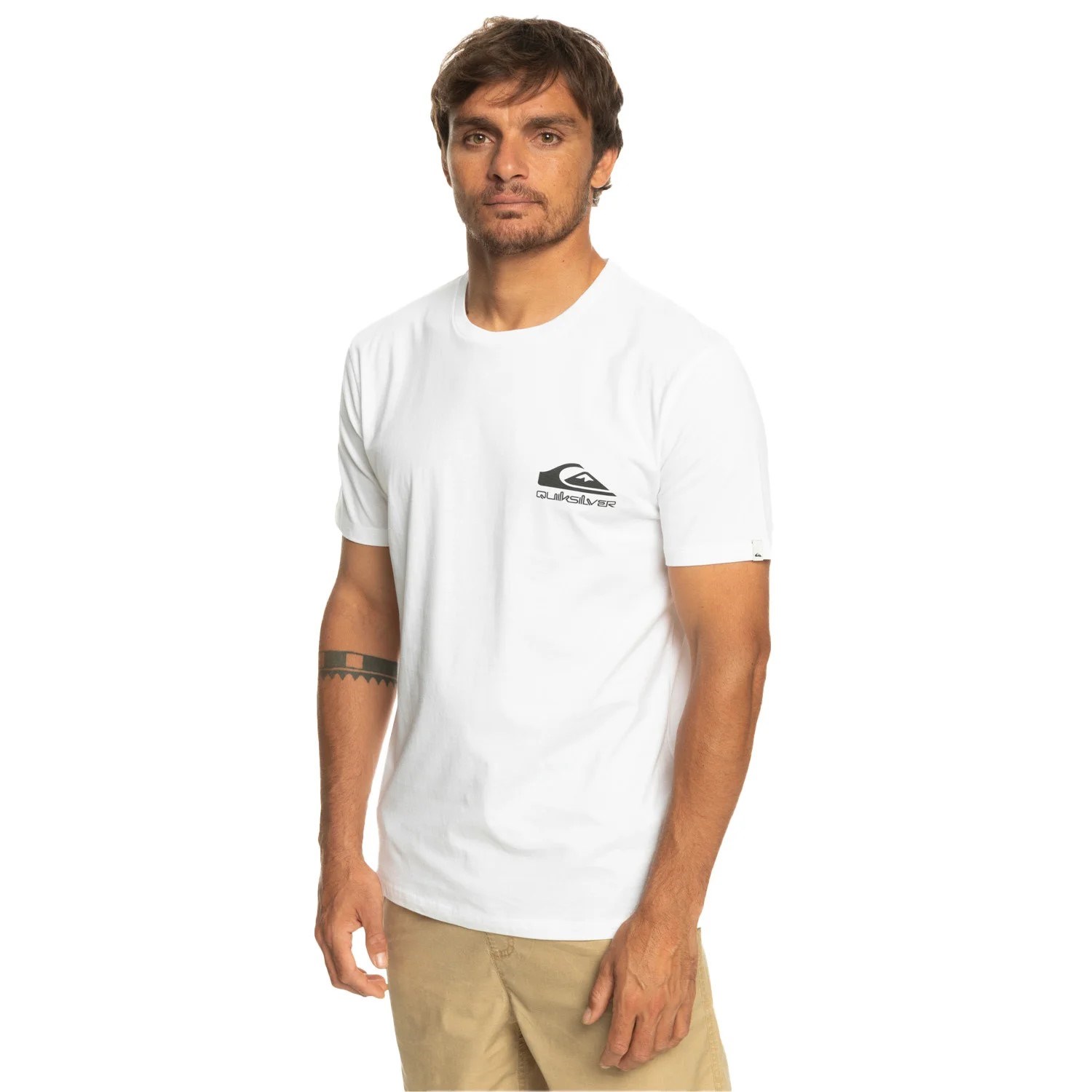 Quiksilver Erkek T-Shirt EQYZT07217 Whıte