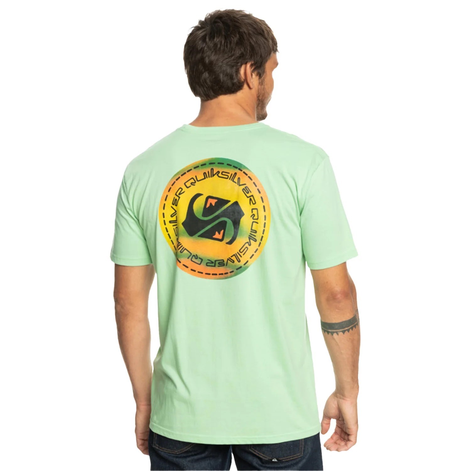 Quiksilver Erkek T-Shirt EQYZT07229 Sprucestone