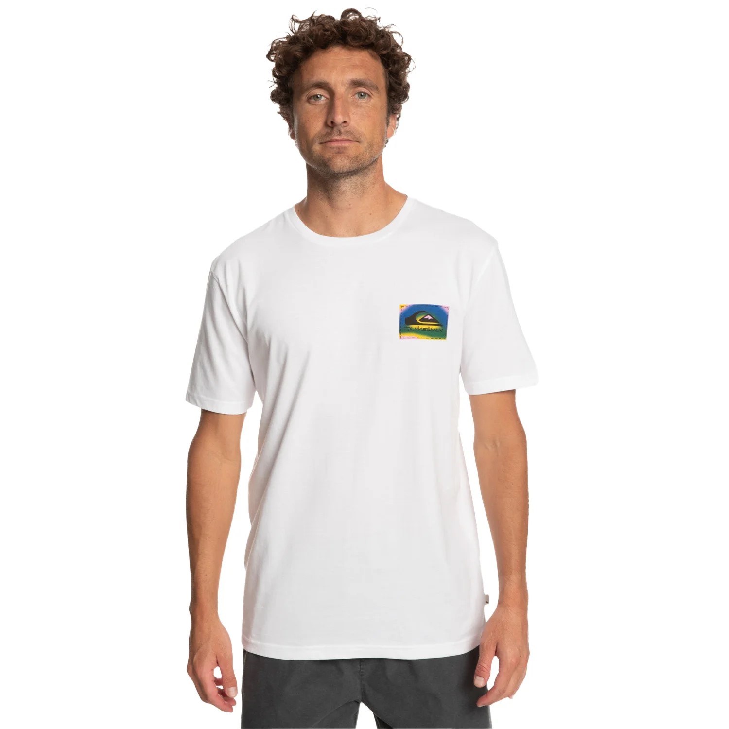 Quiksilver Erkek T-Shirt EQYZT07229 Whıte