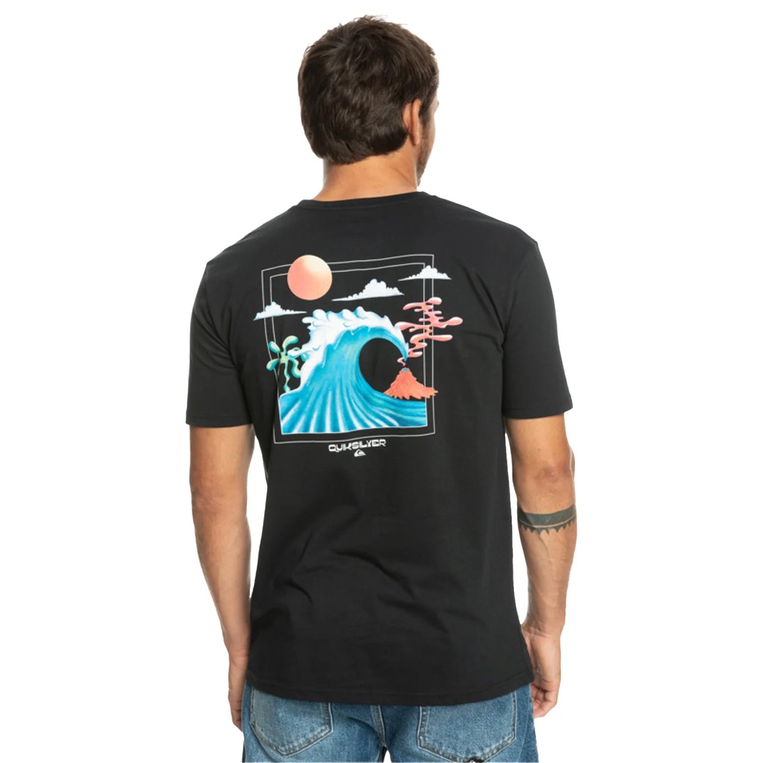 Quiksilver Erkek T-Shirt EQYZT07230 Black