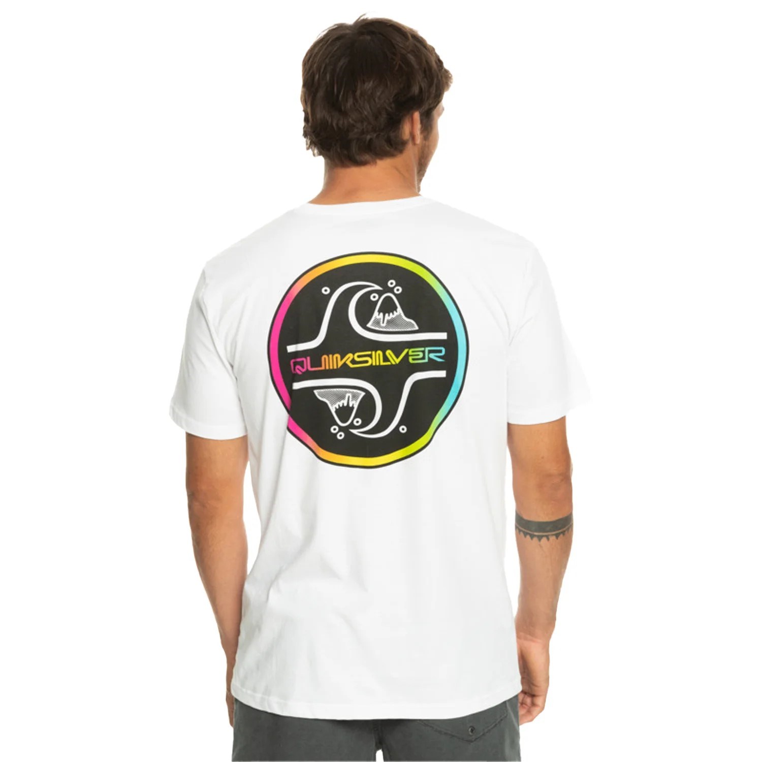 Quiksilver Erkek T-Shirt EQYZT07232 Whıte