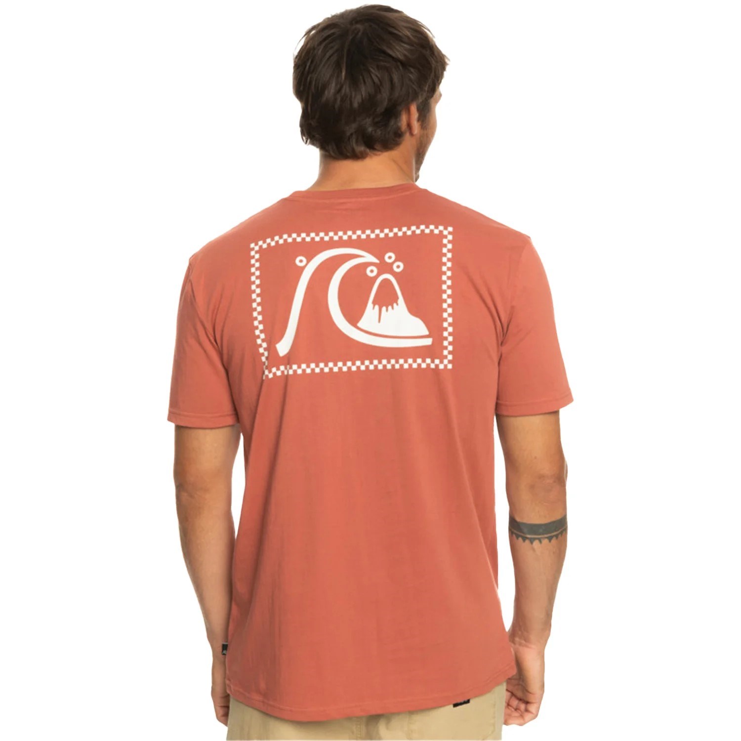 Quiksilver Erkek T-Shirt EQYZT07239 Marsala