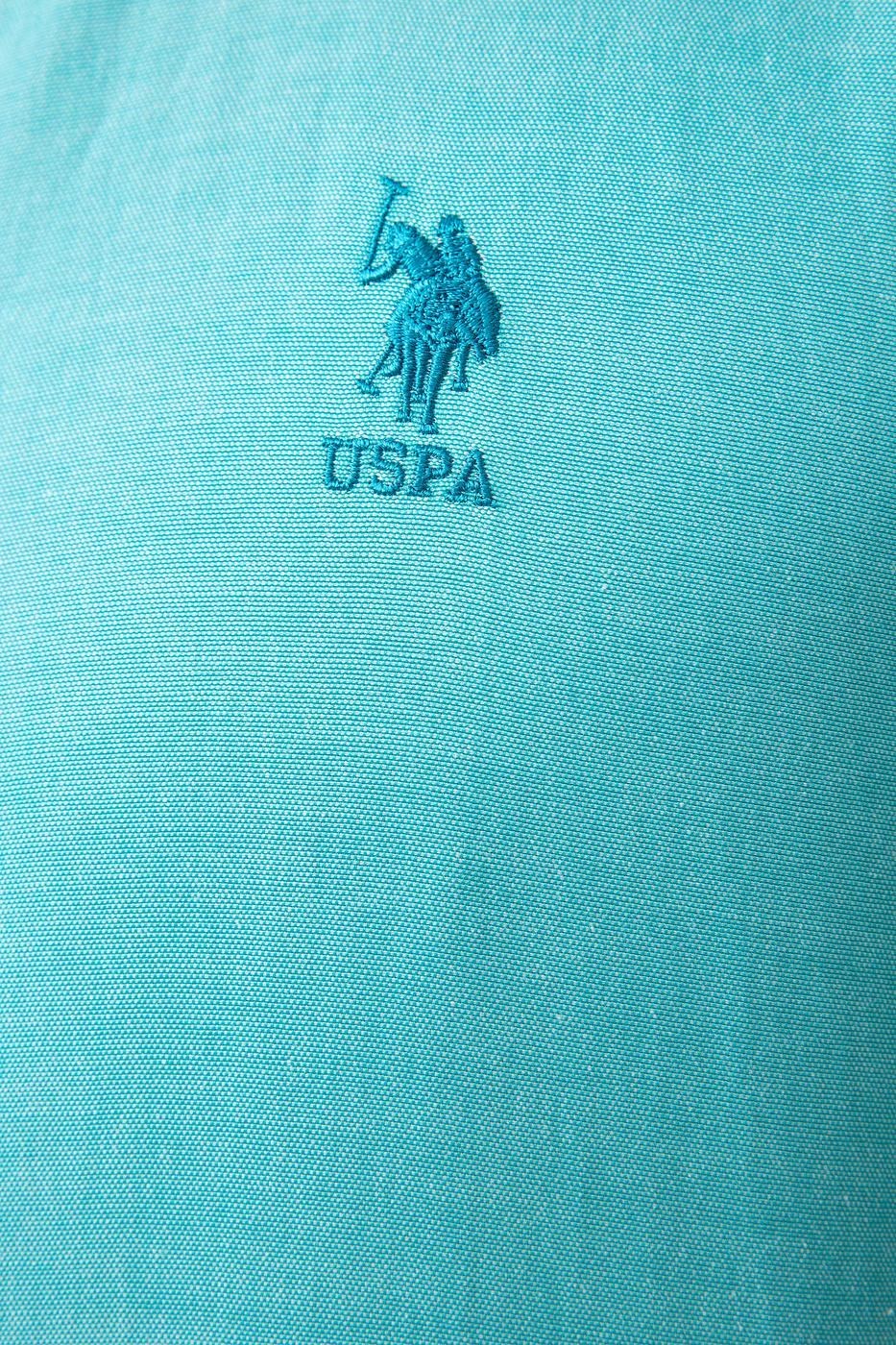 US Polo Assn Erkek Gömlek G081GL004-759244 Petrol