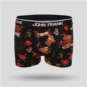 John Frank Erkek Boxer JFB51 Sıyah