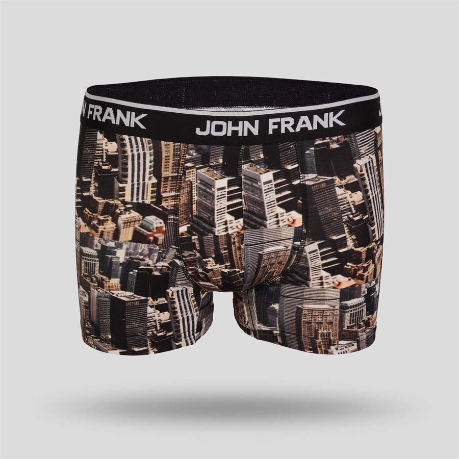 John Frank Erkek Boxer JFB65 Multıcolor