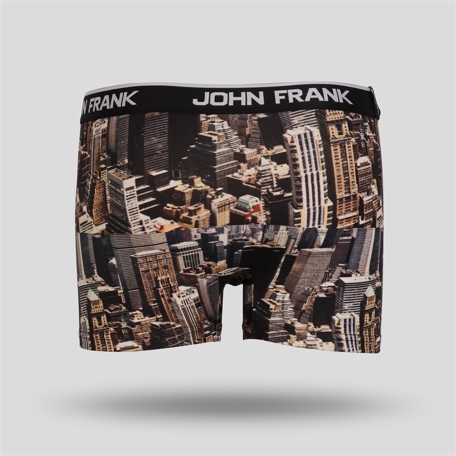 John Frank Erkek Boxer JFB65 Multıcolor