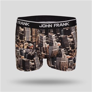 John Frank Erkek Boxer JFB65 Multıcolor