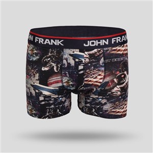 John Frank Erkek Boxer JFB76 Multıcolor