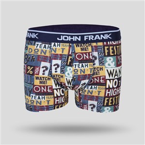 John Frank Erkek Boxer JFBD205 Multıcolor