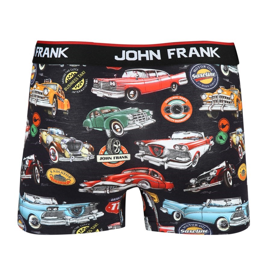 John Frank Erkek Boxer JFBD211-RETROCAR Multıcolor