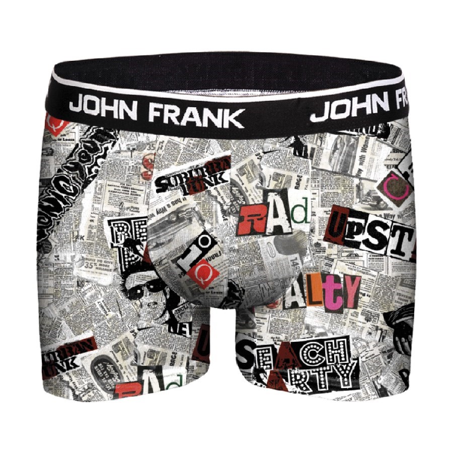 John Frank Erkek Boxer JFBD221-NEWS Multıcolor