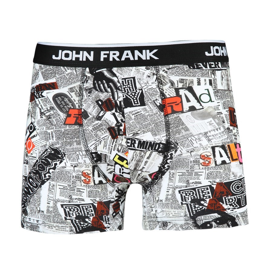 John Frank Erkek Boxer JFBD221-NEWS Multıcolor