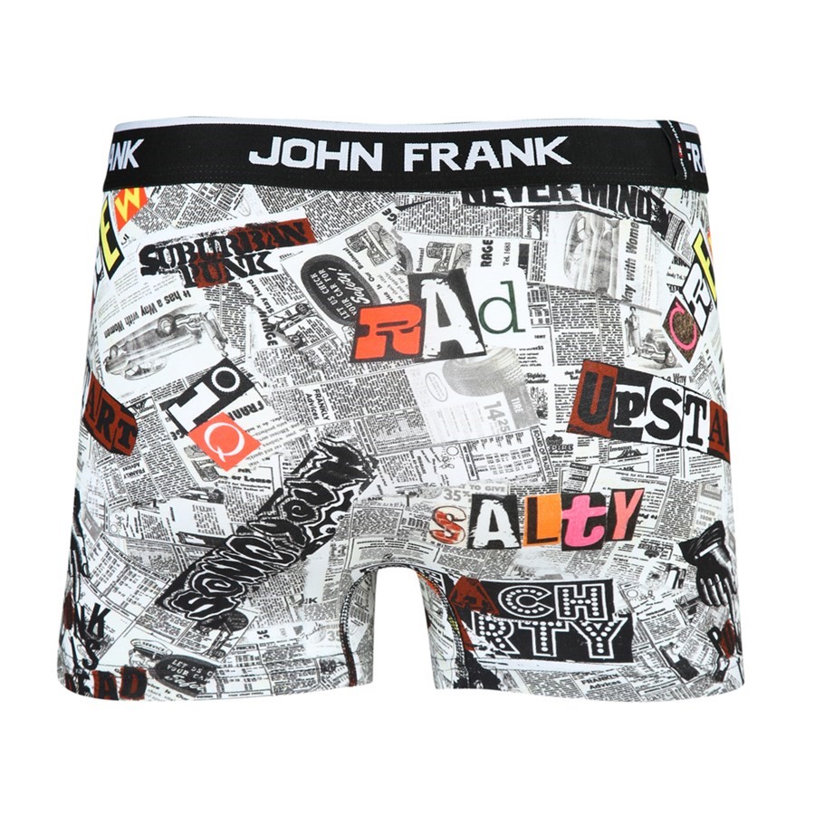 John Frank Erkek Boxer JFBD221-NEWS Multıcolor