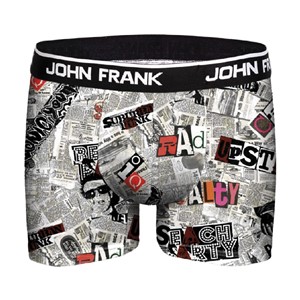 John Frank Erkek Boxer JFBD221-NEWS Multıcolor