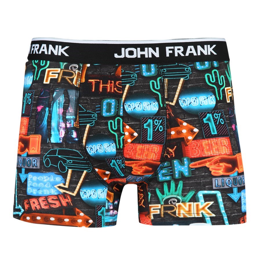 John Frank Erkek Boxer JFBD295-THIS WAY Multıcolor