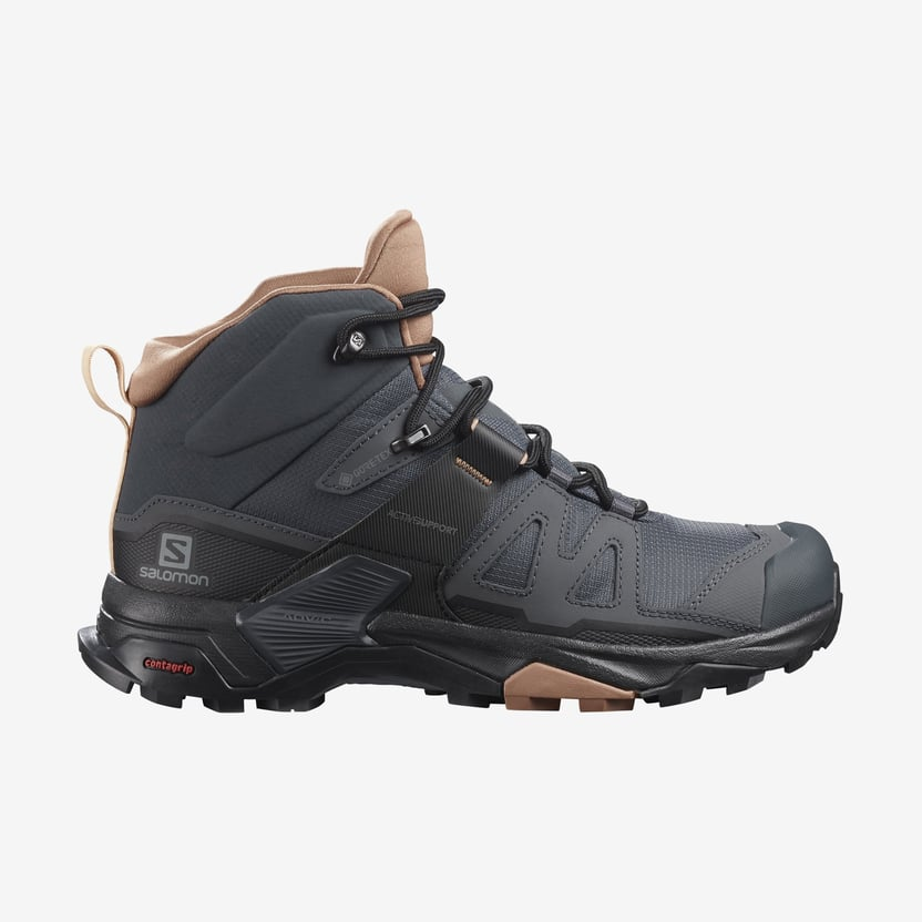 Salomon Kadın Bot L41295600 Ebony/Mocha Mousse/Almond Cream