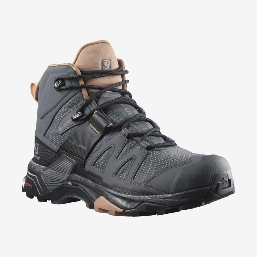 Salomon Kadın Bot L41295600 Ebony/Mocha Mousse/Almond Cream