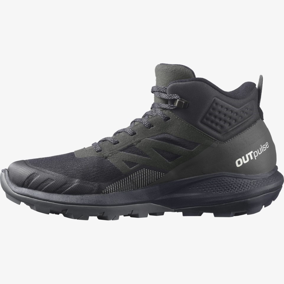 Salomon Erkek Bot L41588800 Black/Ebony/Vanilla Ice