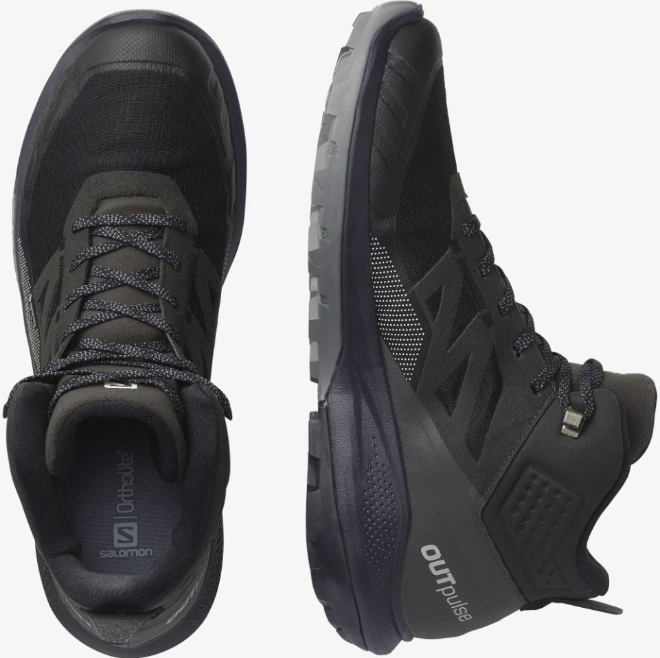 Salomon Erkek Bot L41588800 Black/Ebony/Vanilla Ice