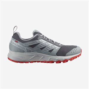 Salomon Erkek Ayakkabı L47152800 Quiet Shade/Lunar Rock/Fiery Red