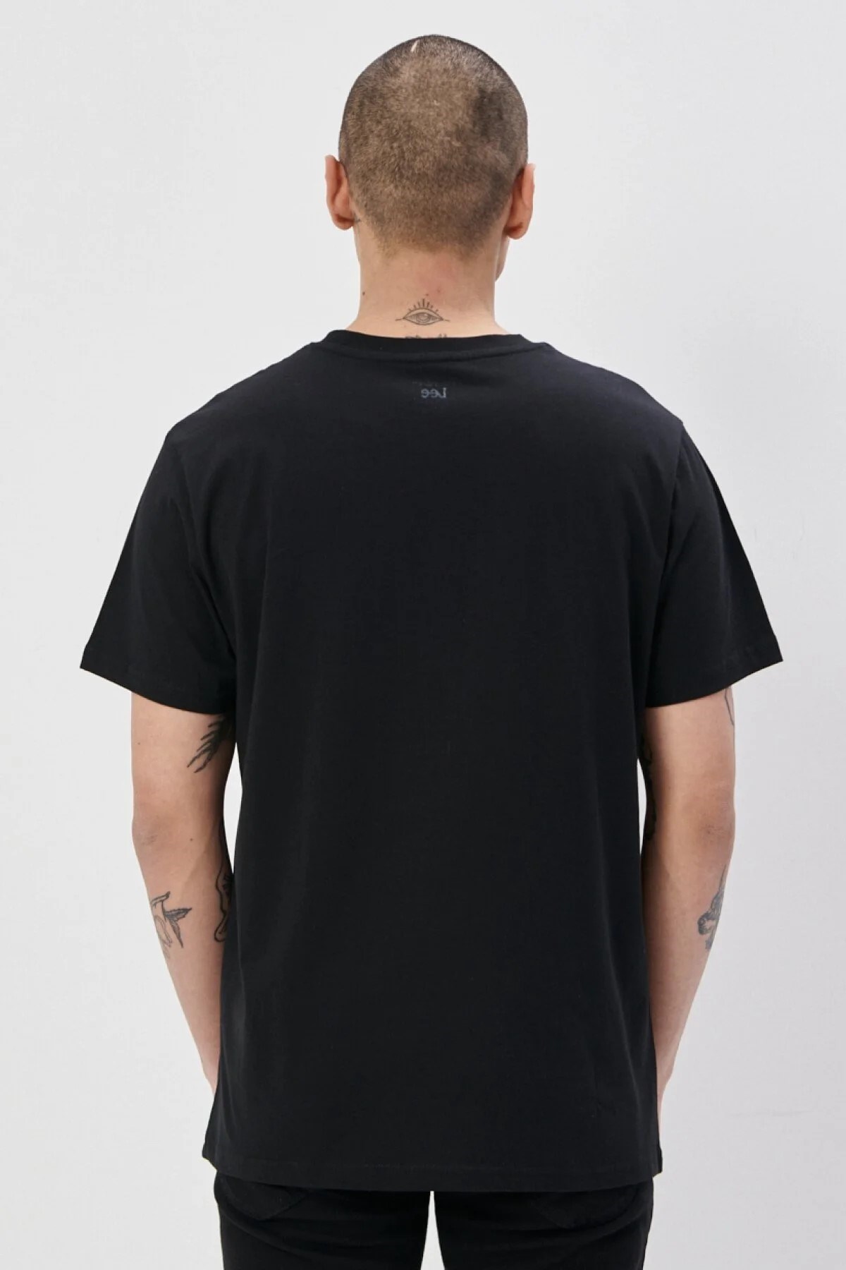 Lee Erkek T-Shirt L65Q Black