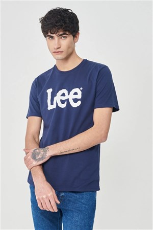 Lee Erkek T-Shirt L65Q Navy