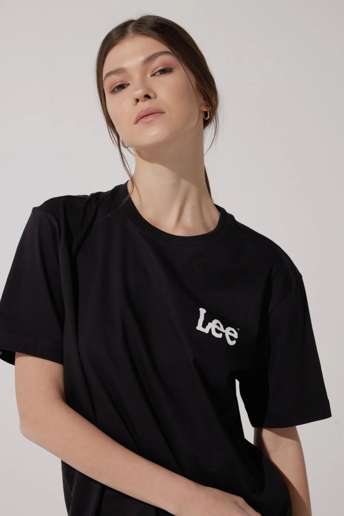 Lee Kadın T-Shirt LL04FQ001 Black