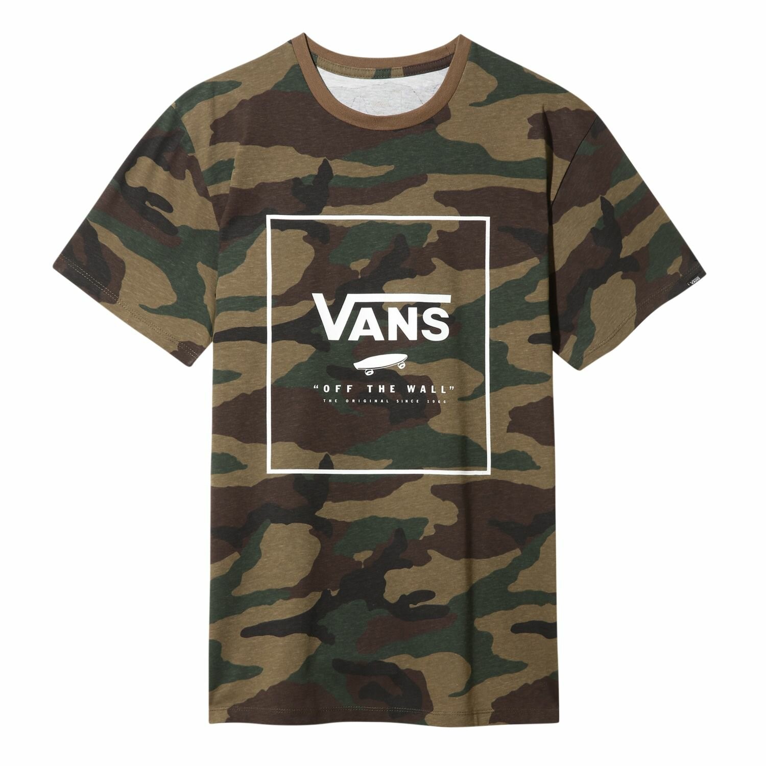 Vans Erkek T-Shirt VN0A312SC9H1 Camo-Whıte