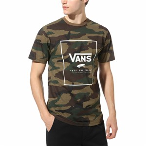 Vans Erkek T-Shirt VN0A312SC9H1 Camo-Whıte