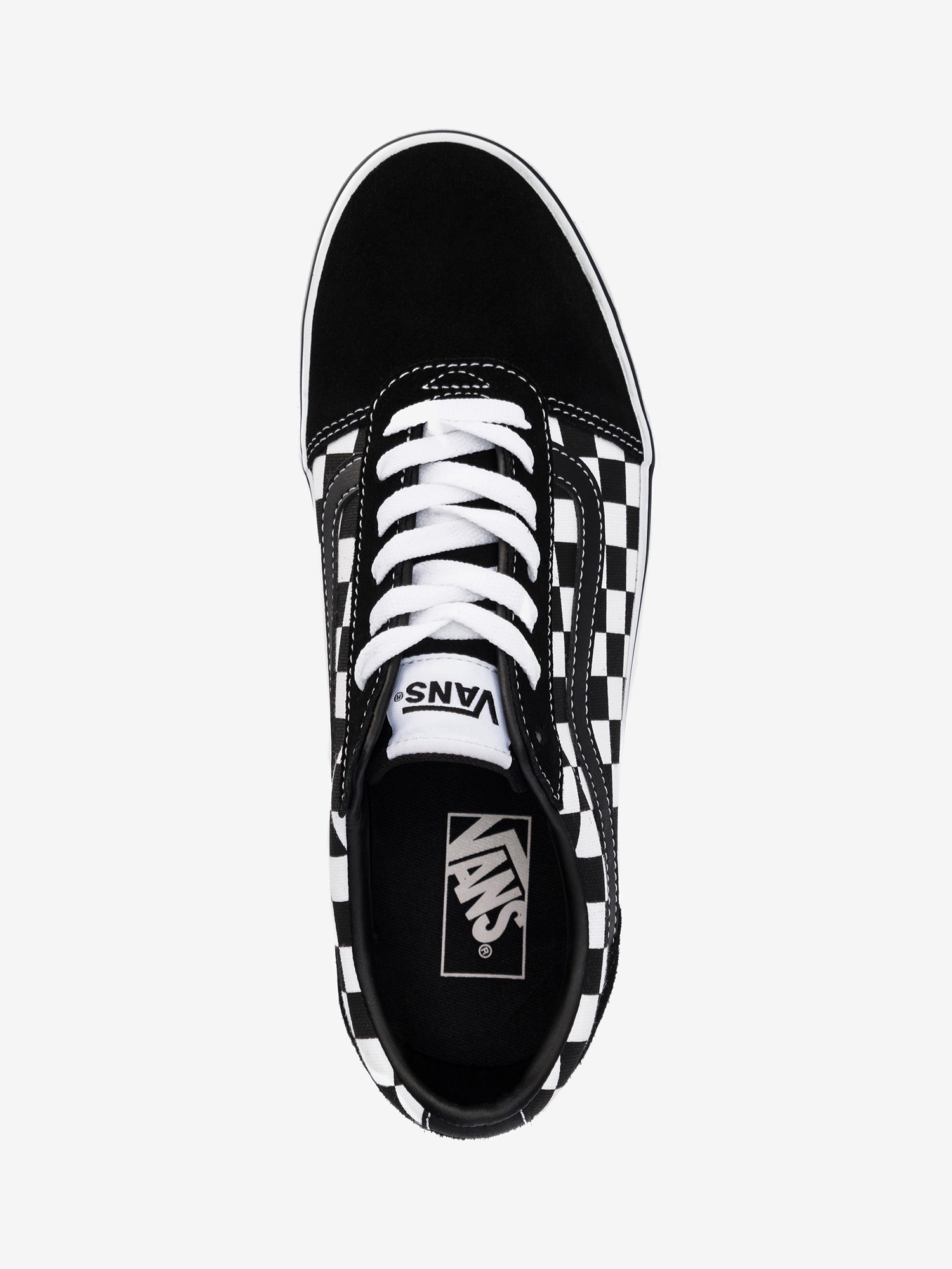 Vans Erkek Ayakkabı VN0A38DMPVJ1 (Checkered) Black/True White