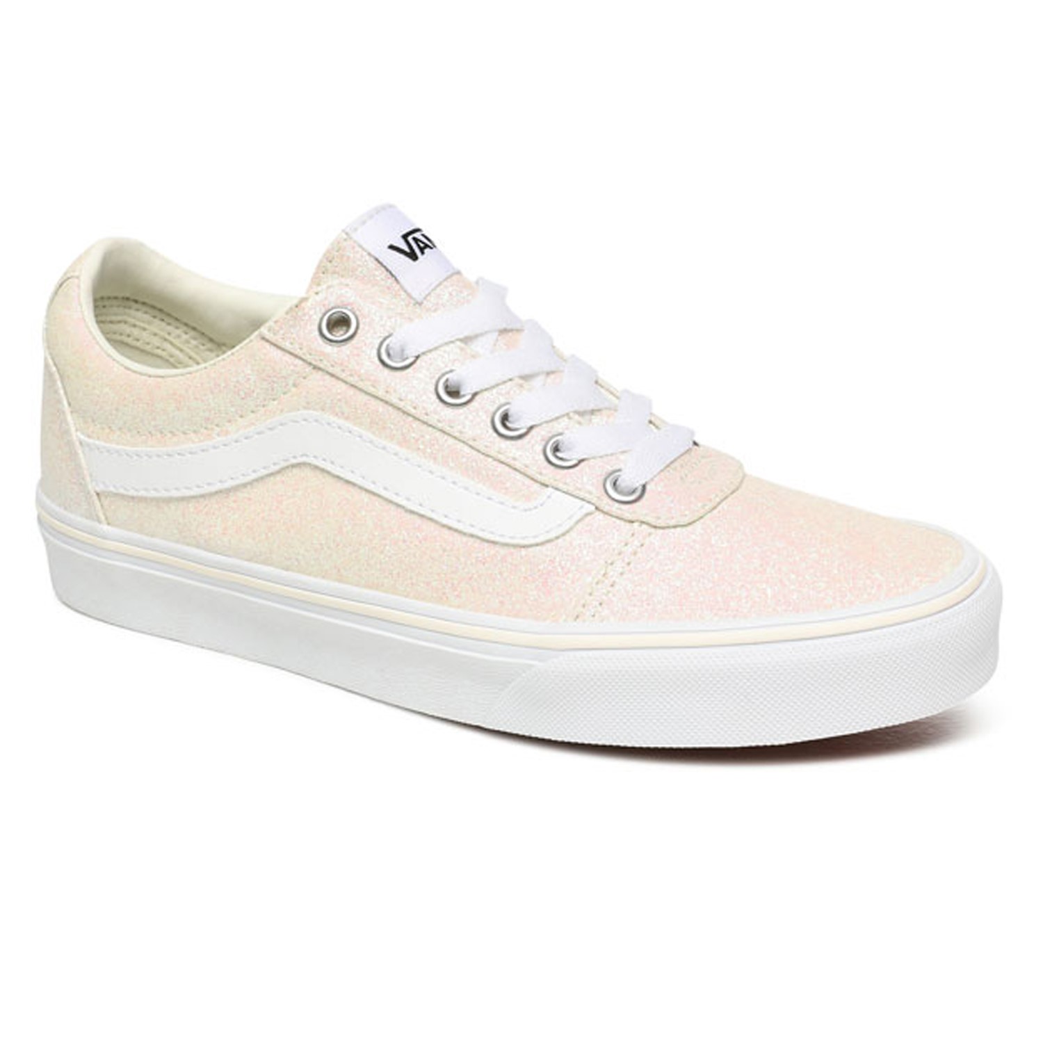 Vans Kadın Ayakkabı VN0A3IUNXY21 (Glitter Rainbow) White