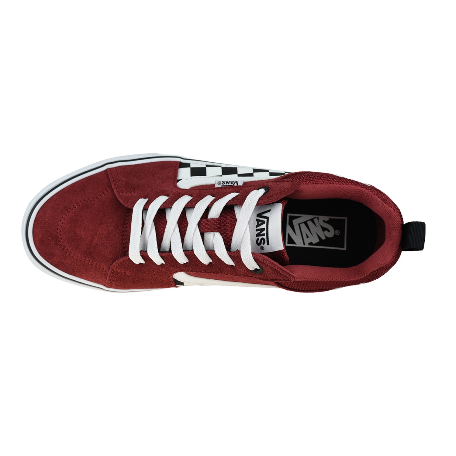 Vans Erkek Ayakkabı VN0A3MTJW7O1 (Checkerboard) Rosewood/White