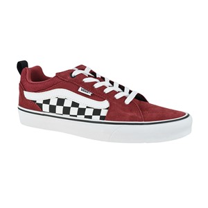 Vans Erkek Ayakkabı VN0A3MTJW7O1 (Checkerboard) Rosewood/White