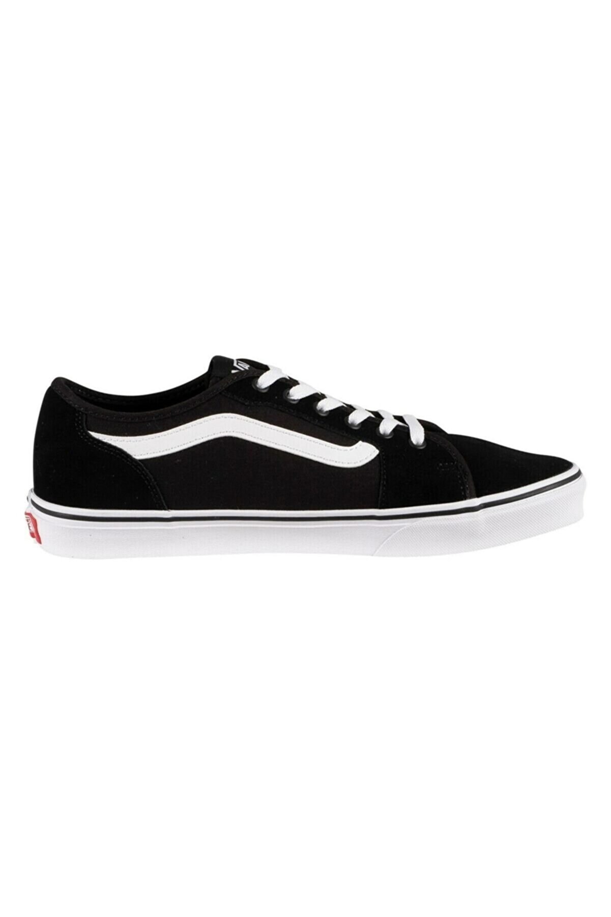 Vans Erkek Ayakkabı VN0A3WKZ5LM1 (Suede/Canvas) Blk/White